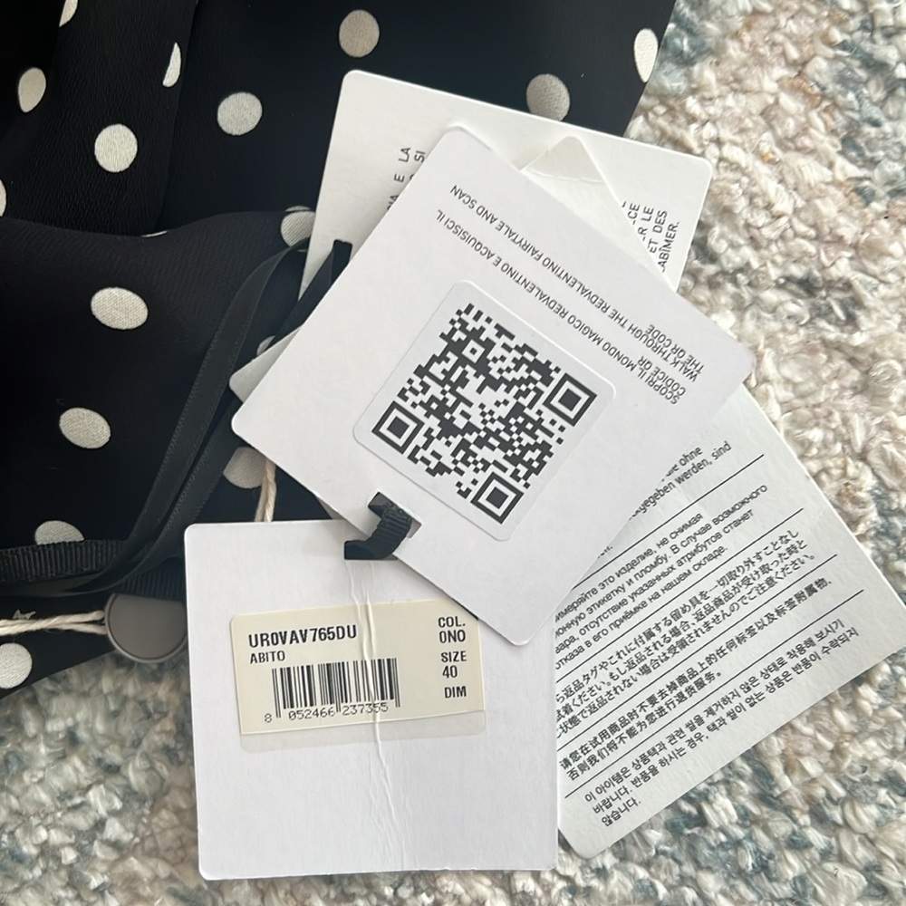 Red Valentino polka dot mini dress - Picture 6 of 11